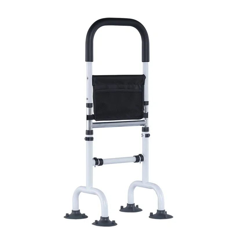 Elderly Stand-Up Assistance Device – Height Adjustable Lifting Armrest Handrail for Bedside Support