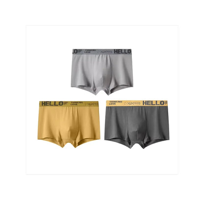 1/5PCS Men's Breathable Underwear – Comfy, Quick-Drying Stretchy Boxer Trunks, Sexy & Trendy Boxer Panties
