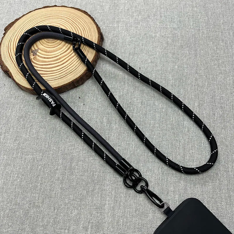 120CM Crossbody Neck Cord Lanyard – 8MM Detachable Wrist Strap, Anti-Lost Cell Phone Case Hang Chain for Outdoors