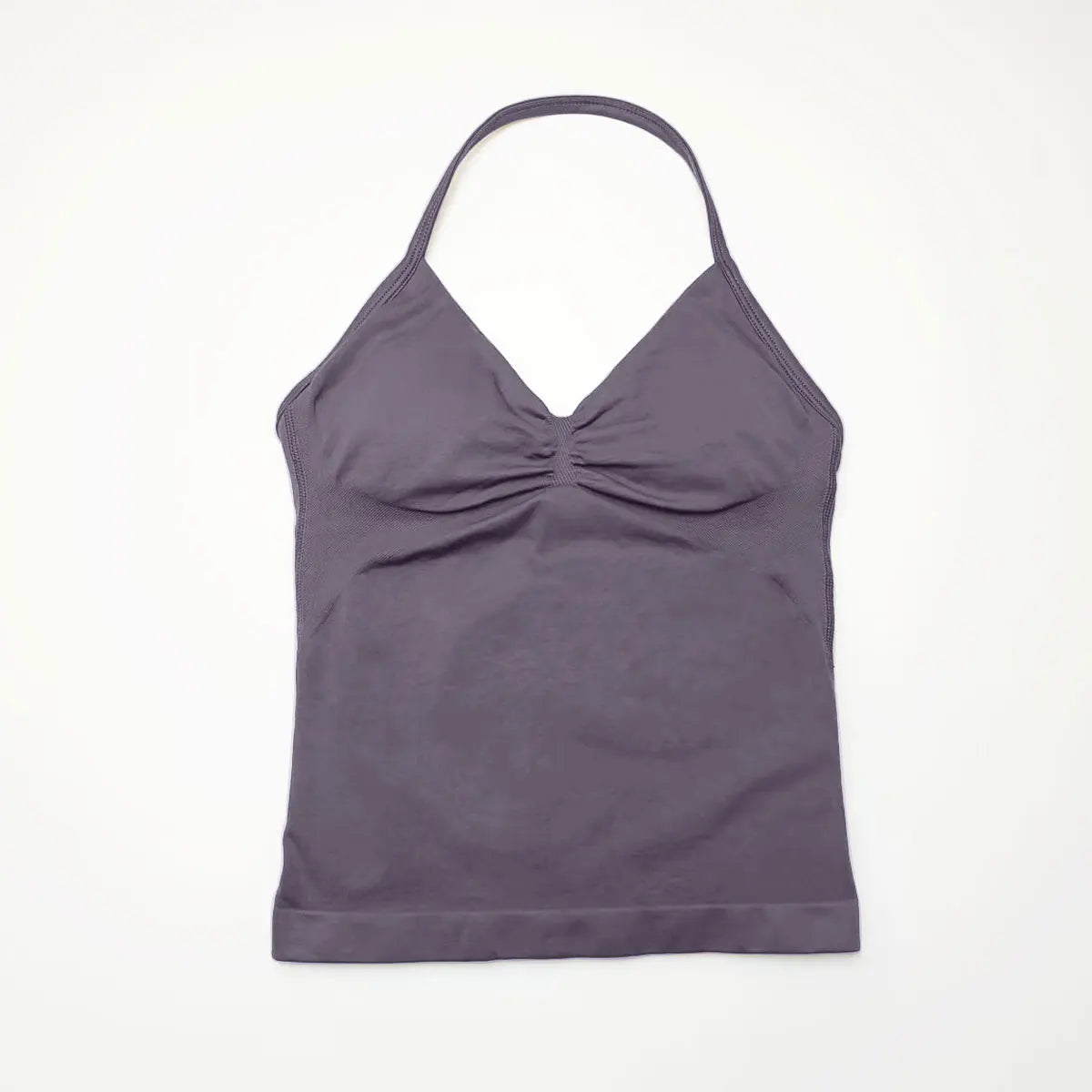 Women’s Longline Strappy Sports Yoga Vest Open Back Gym Tank Top Halter Running Fitness Bra Workout Top NCLAGEN Impact Style