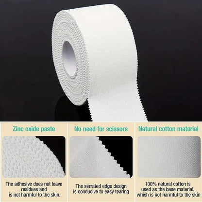 Professional Athletic Trainer Tape - Non-Stick Sports Care & Strapping Tape, Easy Tear for Injury First Aid Wrap