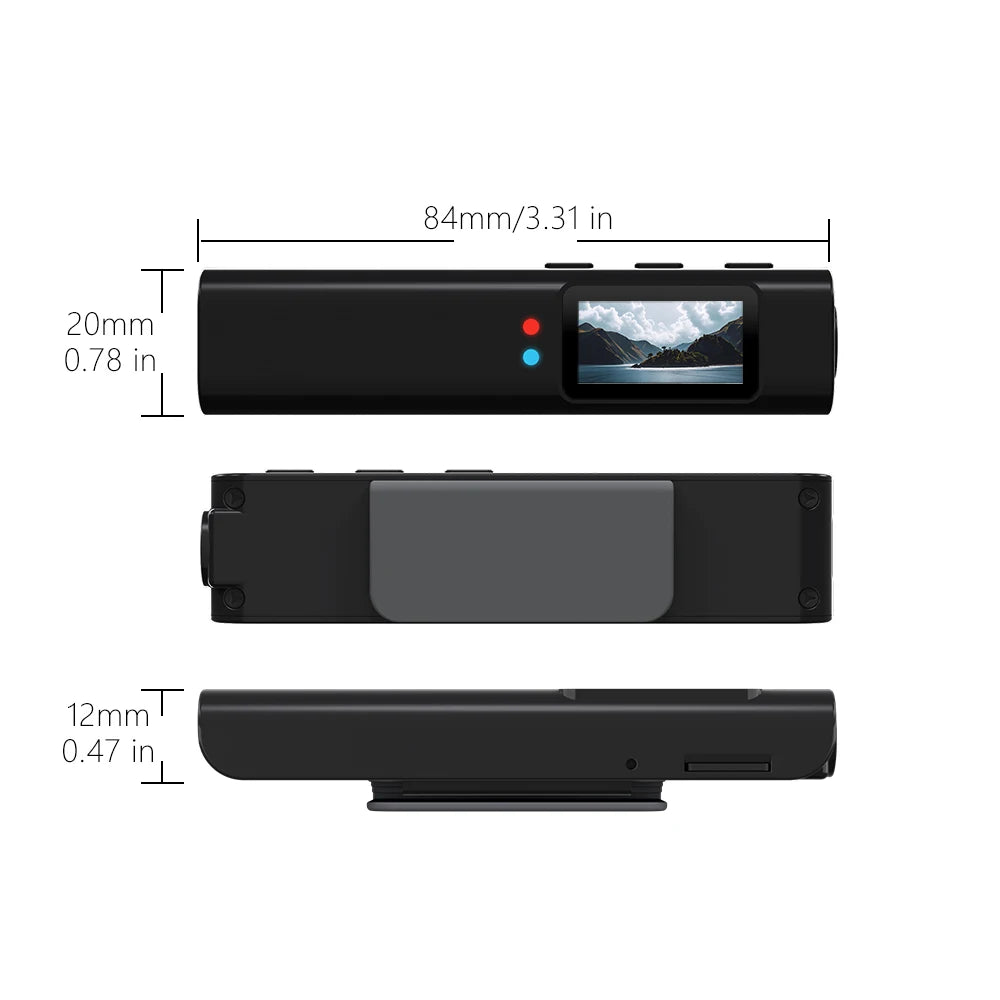 2.7K Glasses Camera – Mini Wearable Outdoor Security Sports DV DVR, WIFI Video Recorder for Driving, Hiking, and Surveillance