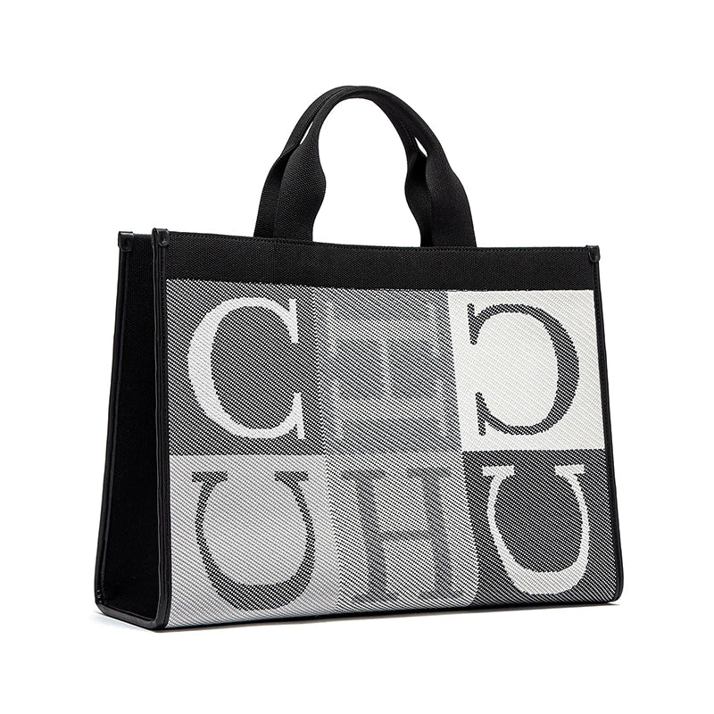 CHCH Women's Shopping Bag 2025 – New Eco-Friendly Flyknit Simple Mommy Bag