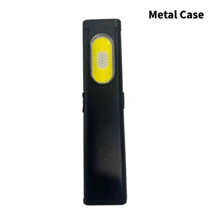 Rechargeable 550LM LED Keychain Flashlight — Mini Pocket Torch Lantern with Magnet for Emergency & Work
