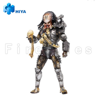 1/18 HIYA Mini Action Figure – Exquisite PREDATOR Open Mouth Jungle Anime Collectible Model Toy