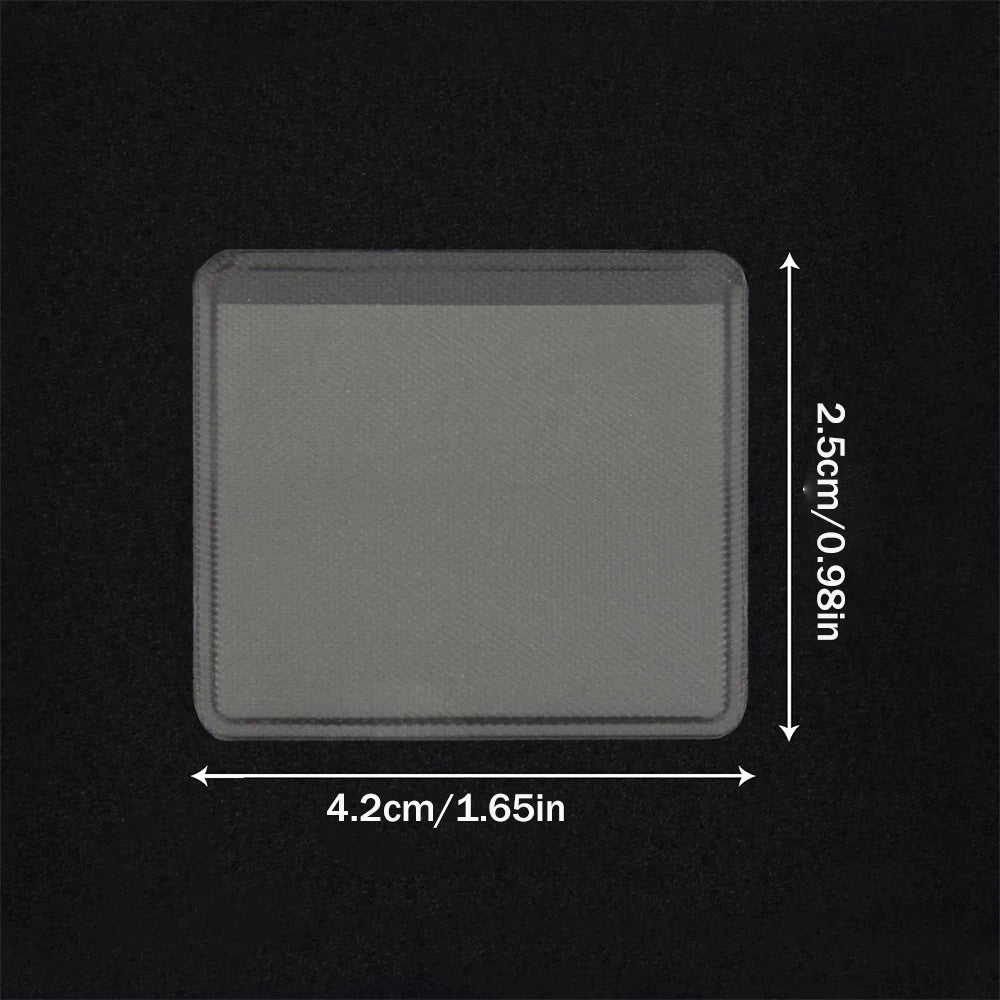 50pcs Clear Self-Adhesive Pouches – Necklace Chain Display Bags, Jewelry Storage & Loose Supply Holder