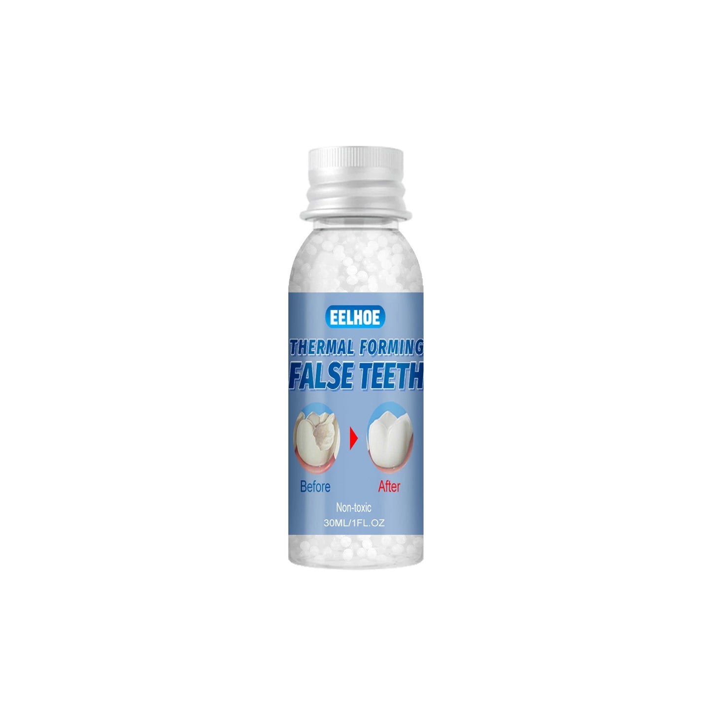 Resin False Teeth & Solid Gums — Temporary Filling Material for Dentistry, Oral Care, Denture Restoration 20/30ml