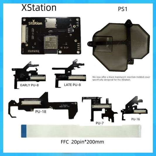 XStation Optical Disc Drive Emulator (PICOSTATION) — PS1/PS2/PS3 Modular ODE for PlayStation