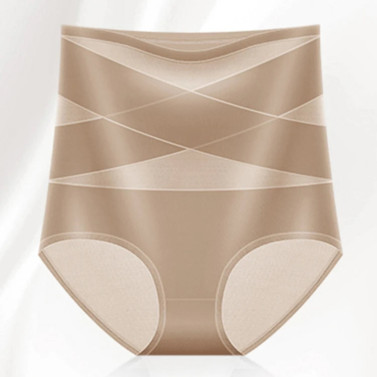 Women's High-Waist Postpartum Silk Pants – Abdominal Lifting & Shaping Girdle