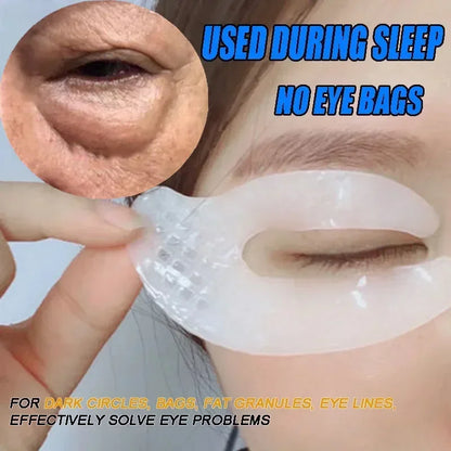 Collagen Eye Mask – Wrinkle Removal, Firming & Moisturizing Patches with Hyaluronic Acid for Smooth Eye Skin