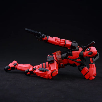 9L3D Lucky13 T13 Action Figures — 3D Printed Deadpool, Wolverine, Batman, Spider-Man & Venom Anime Model Toys, Collectible Gift