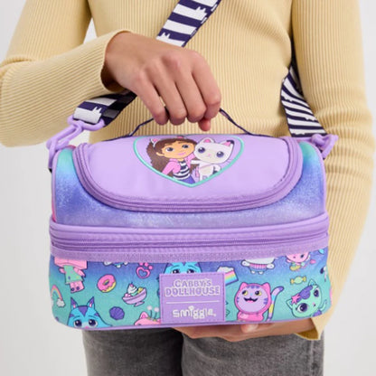 New Australia Smiggle Gabby Schoolbag Set – Girls Shoulder Backpack with Meal Bag, 14-Inch, Perfect Semester Gift