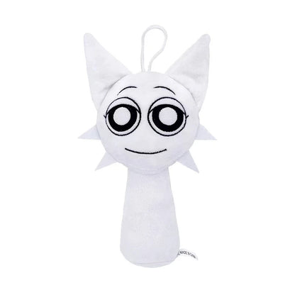 Sprunki Plush Toy Set Soft Cartoon Stuffed Animal Plushies Collectible Game Character Dolls Gift for Fans Birthday & Christmas Present