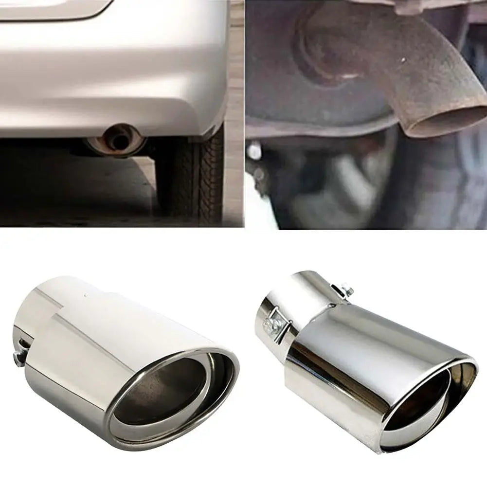Car Exhaust Muffler Tip Decoration – Tail Pipe Trim for Opel Astra G/GTC/J/H, Corsa, Insignia & Mokka Styling Accessory