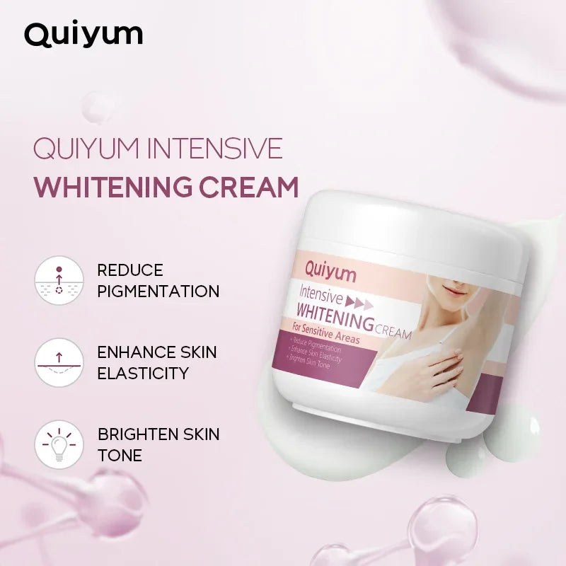 Whitening Cream for Dark Skin – Underarm, Armpit & Intimate Area Lightening Moisturizer, Korean Brightening Skincare for Women