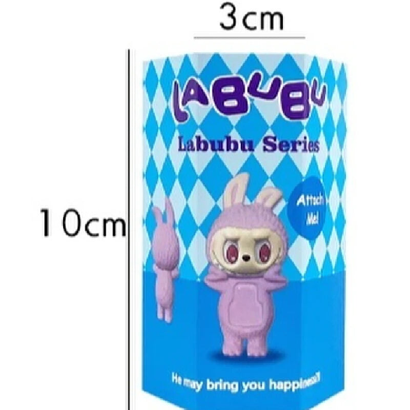 Labubu Hippers Blind Box Figures — 1-12PCS PVC Action Dolls, Collectible Toy Set for Children, Birthday & Christmas Gifts
