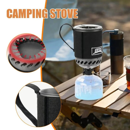 1500W BRS-61 Outdoor Heat Collecting Pot Burner — Ultralight Portable Hiking & Backpacking Stove System