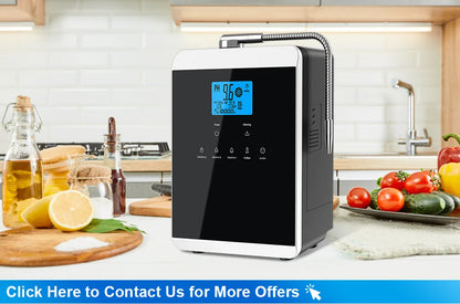 11-Plate Platinum Alkaline Water Ionizer Machine — Household PH 4.5~10.5 Acid & Alkaline Water Generator
