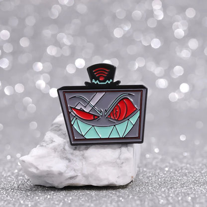 Cartoon Anime Character Enamel Pins – Cute Little Monk Brooches Lapel Badges, Funny Jewelry Gift for Friends