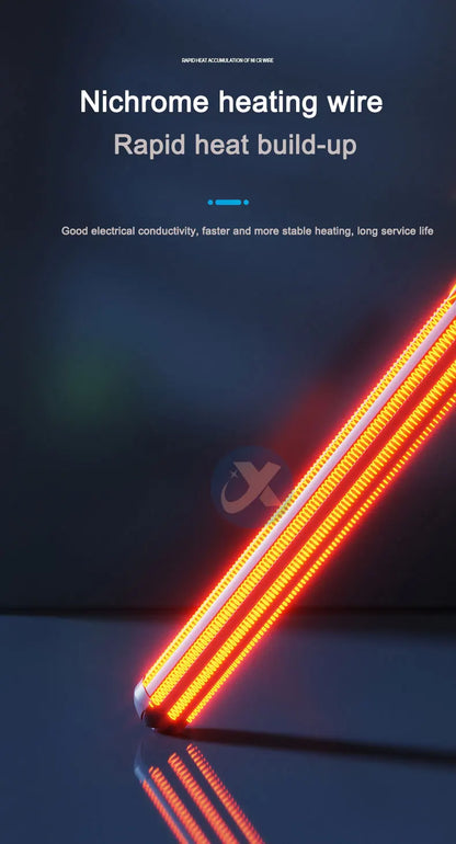 25W-300W Fish Tank Aquarium Heating Rod - Quartz Glass with Digital Display & Automatic Thermostat for Aquariums
