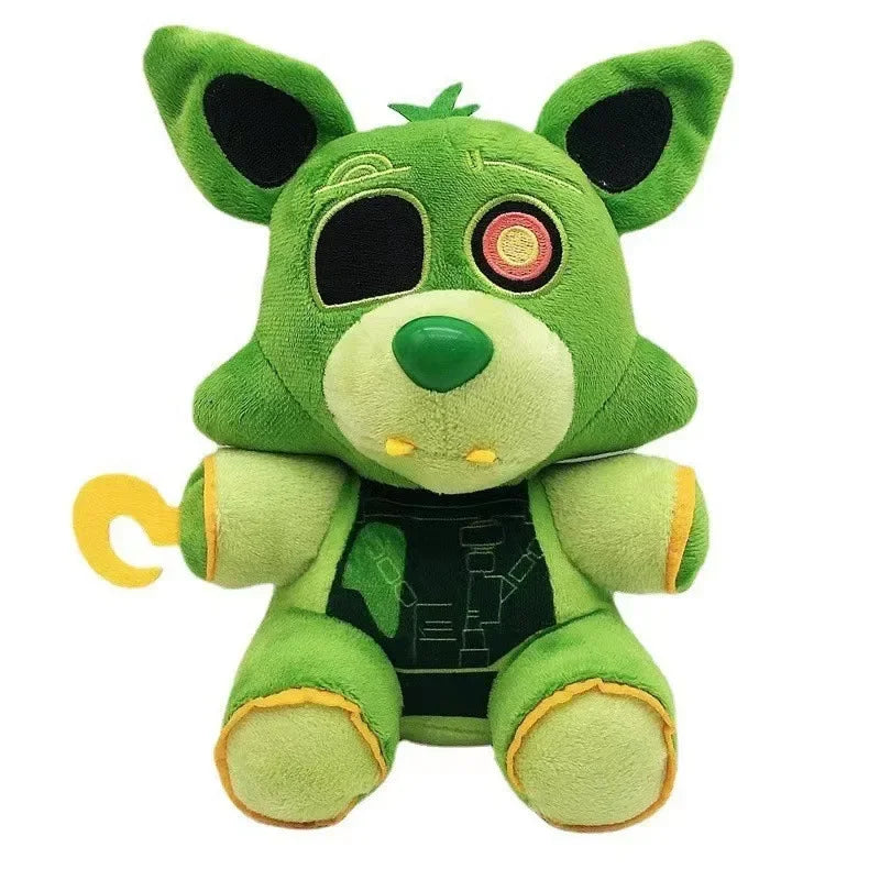 Five Nights at Freddy’s Plush Toy Set – Cute FNAF Stuffed Dolls Bonnie, Bear, Foxy & Freddy for Kids Gift