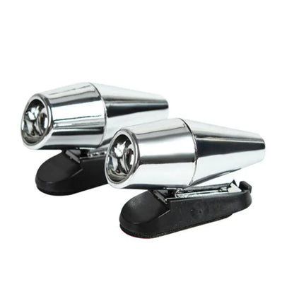 Ultrasonic Animal Repeller Whistle – Wind-Activated Car & Motorcycle Deer Warning, Black Safety Whistle