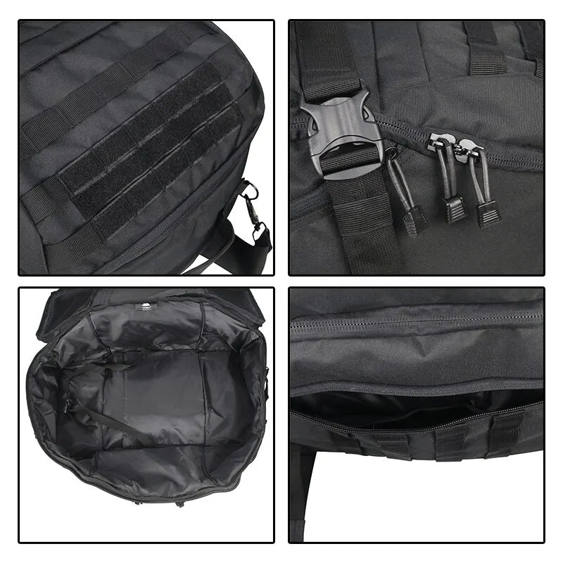 LQARMY 60L/80L Tactical Camping Backpack - Molle Hiking, Travel & Climbing Rucksack for Men
