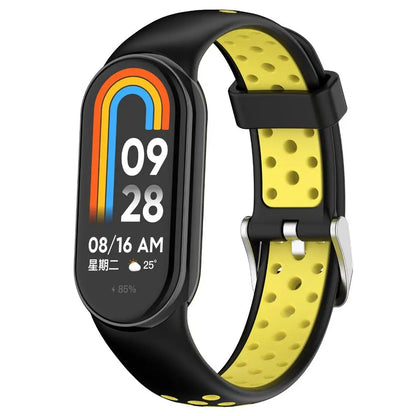 Breathable Silicone Sport Strap for Xiaomi Mi Band 8 – Replacement Wristband Accessory