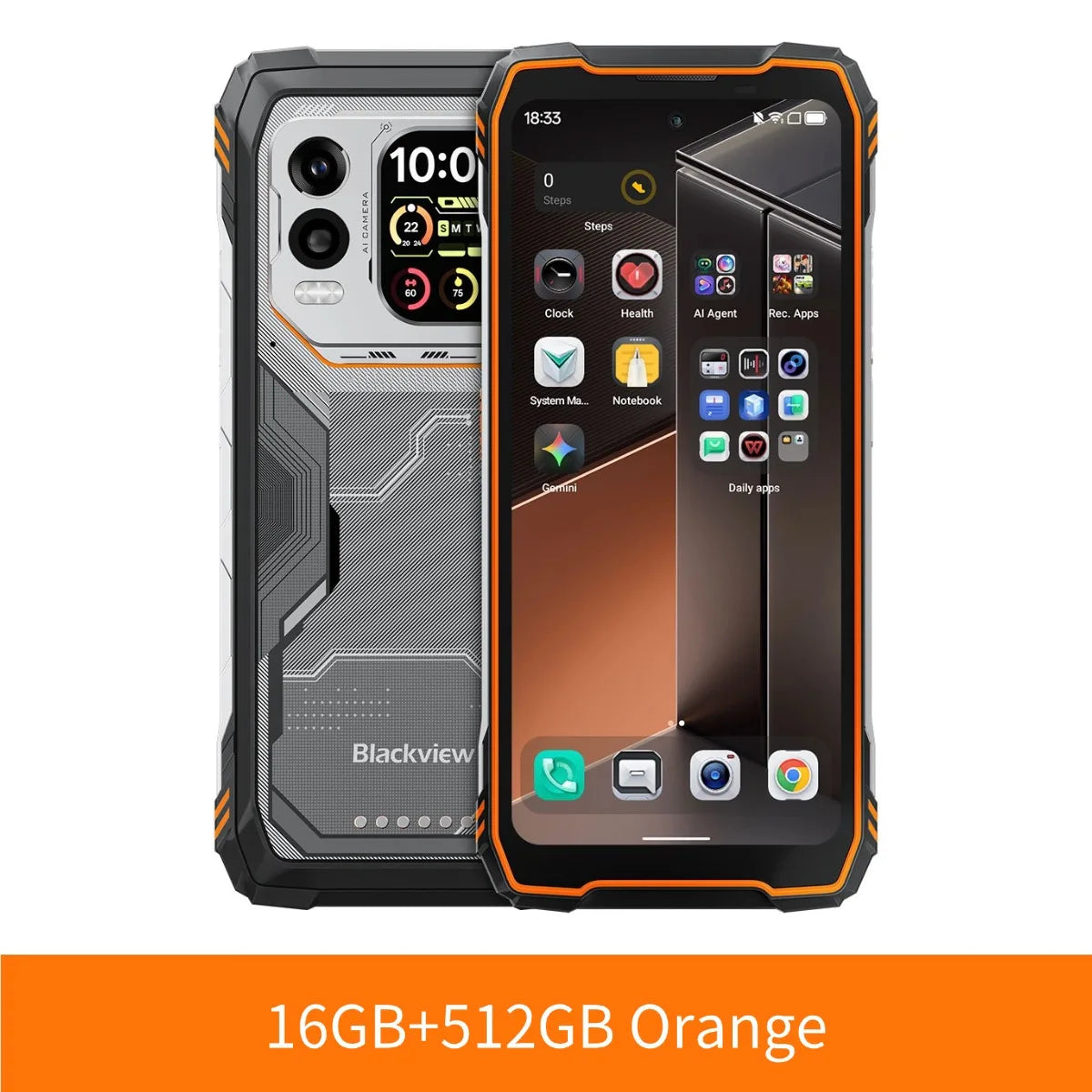 Blackview XPLORE 1 Pro Rugged Smartphone – Android 15, 6.78" 2.4K, 12GB+256/512GB, 20000mAh with FLIR Thermal Imaging