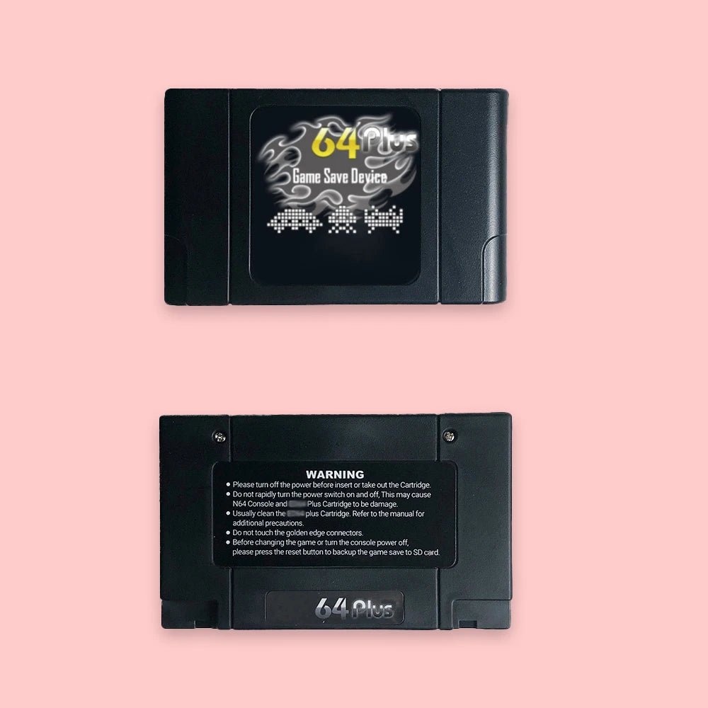 Retro N64 Cartridge 340-in-1 Game — Region-Free USA/JP/EUR for Nintendo 64 with 16GB SD Card