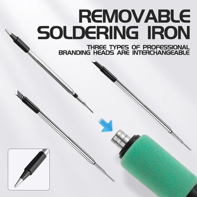 15W USB Soldering Iron — Portable Wireless Electric Soldering Tool with Type-C