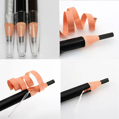 Tear-Off Pull Line Eyebrow Pencil – No Sharpening, Natural Color, Sweat & Smudge Proof Eyebrow Pencil