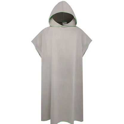 Microfiber Hooded Towel for Men & Women – Quick Dry Changing Robe, Beach, Swim & Travel Poncho Bathrobe