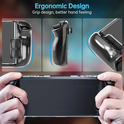 Transparent TPU Protective Case for Steam Deck – Anti-Drop Back Cover Sleeve Compatible with Steam Deck Accessories