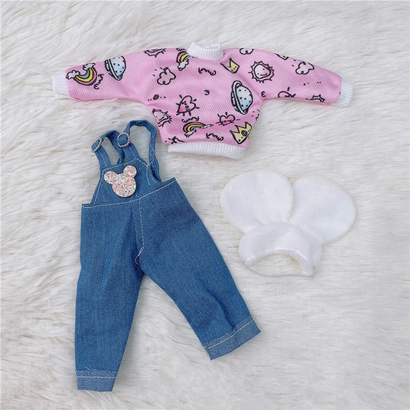 Clothes for 30cm 1/6 BJD Dolls – DIY Dress-Up Suit & Accessories for Girls’ Dolls (Check Size Chart)