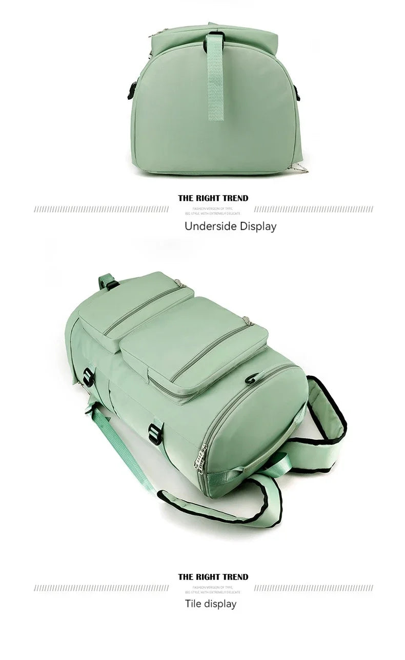 Outdoor Travel Backpack — Single Shoulder Crossbody Bag for Swimming & Fitness