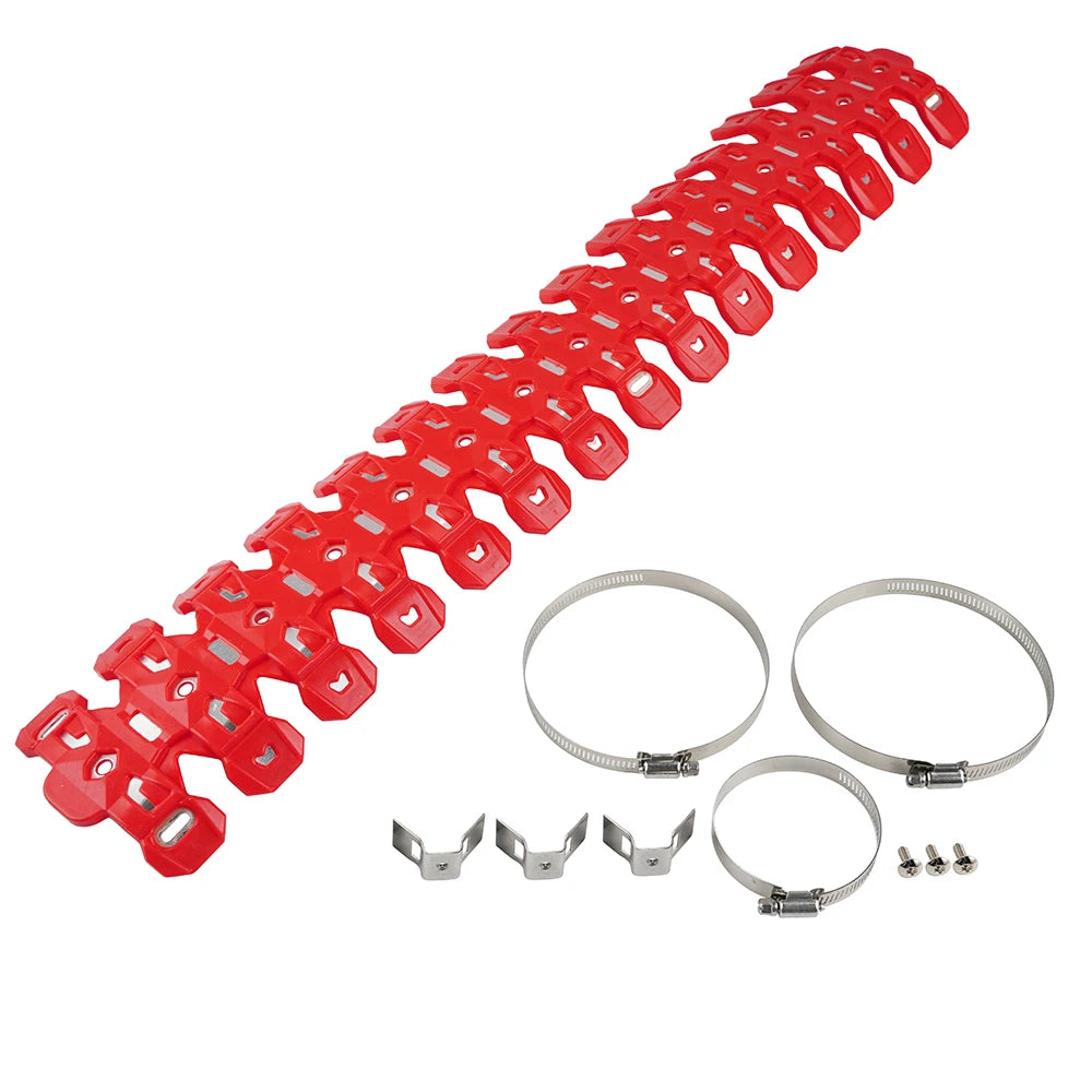 NICECNC Exhaust Heat Shield – 60CM Muffler Protector for KTM EXC 250/300, SX 125, XCW 300, Beta RR 300 & Husqvarna TE 300