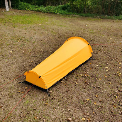 Lightweight Backpacking Tent – Outdoor Camping Sleeping Bag Tent for Single Person Use