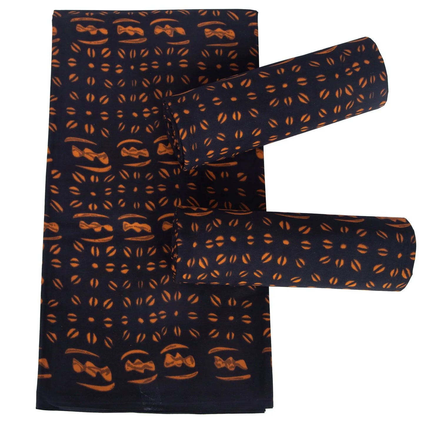 Fashion Ankara African Wax Fabric - 100% Cotton Real Wax Pagne for Long Dresses, Sewing & Crafts