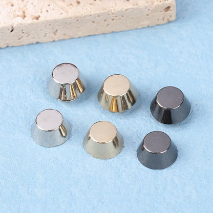 10 Sets Metal Bag Bottom Rivets – DIY Leather Stud Feet Studs for Bag Wear Protection, Strap & Belt Accessories Hardware Kit
