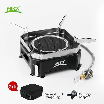 BRS-K007 3600W Camping Gas Stove - High-Power Infrared Portable Split Burner for Hiking & Outdoor Cooking