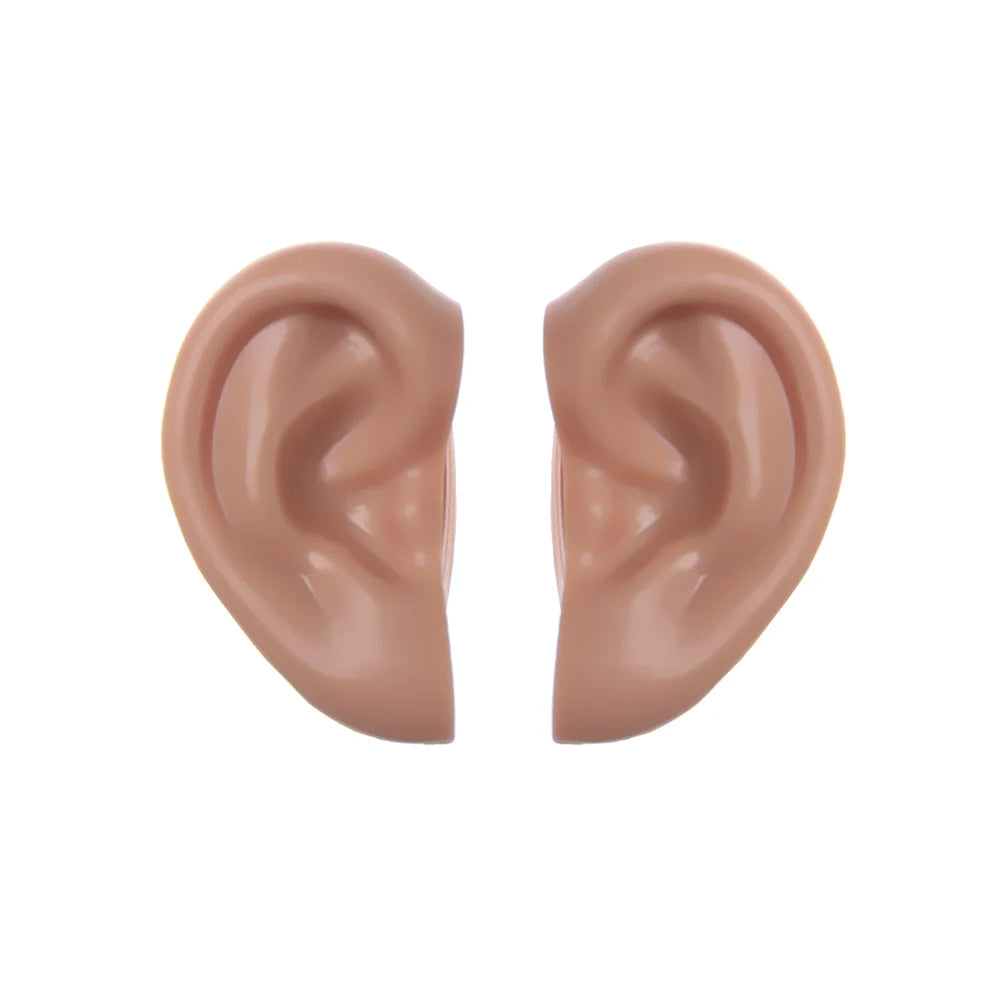 1/6 Doll Elf & Human Plastic Ears – White, Tan, Dark & Super Dark for 30cm Blyth Doll DIY Accessories