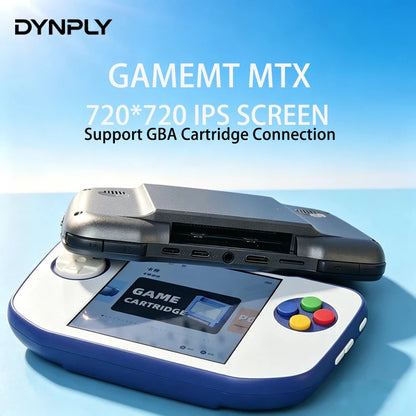 GameMT MTX Retro Handheld Game Console - GBA Cartridge Support, HDMI TV Output & Portable Open-Source Arcade System