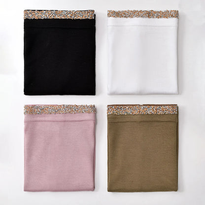 Women’s Modal Cotton Hijab Undercap - Soft Stretchy Diamond Bonnet for Muslim Headscarf & Turban Styling