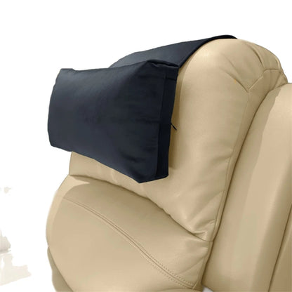 Velvet Adjustable Headrest Pillow – Non-Slip Neck Support Cushion for Car Seat & Recliner Comfort Rest