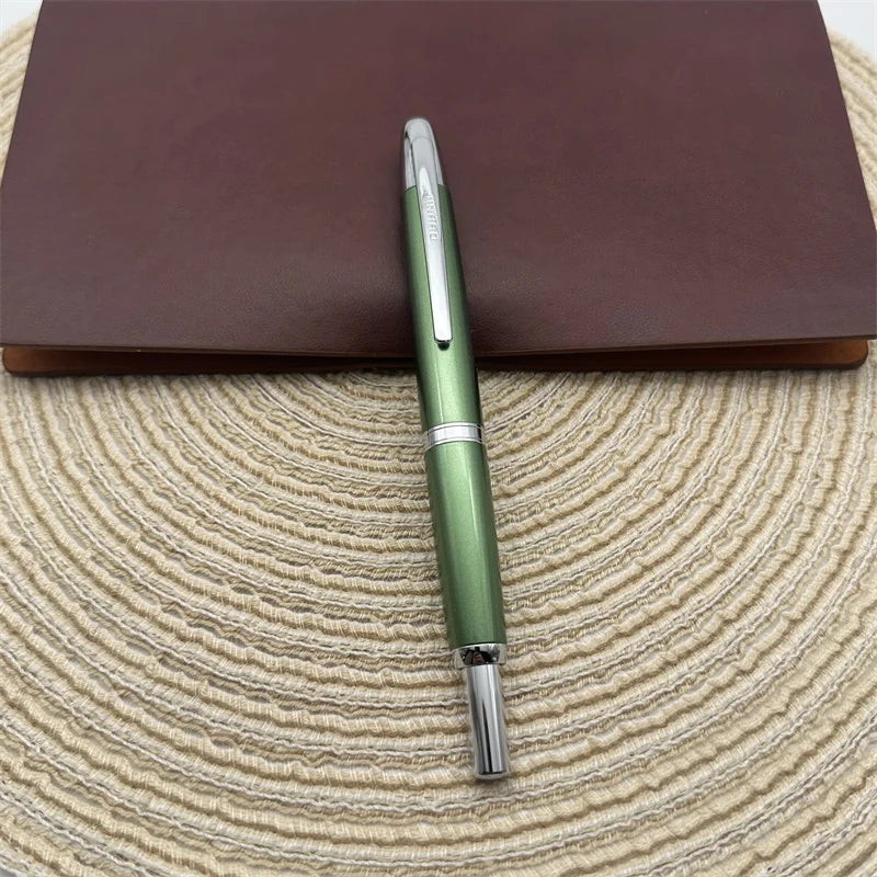 Jinhao 10 Limited Edition Gradient Fountain Pen — Retractable Press, EF/F Nib with Ink Converter, Writing Gift Pen