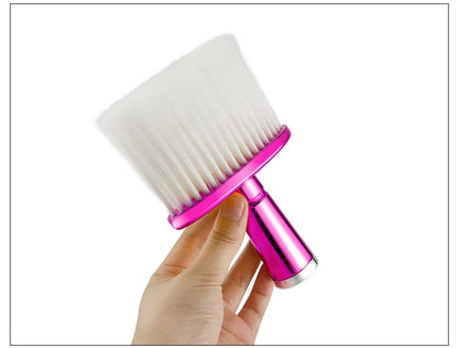 Soft Hair Brush for Neck & Face – Duster for Hair Cutting, Broken Hair Cleaning, Barber Salon & Styling Tool