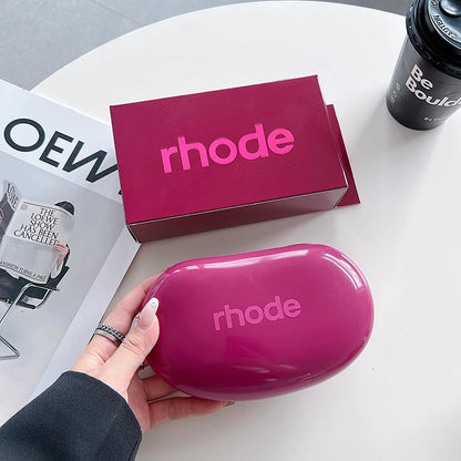 RHODE Magnetic Lip Case - MagSafe Compatible iPhone Cover with Lip Gloss Holder for iPhone 17 Air 16 15 14 13 12 11 Pro Max