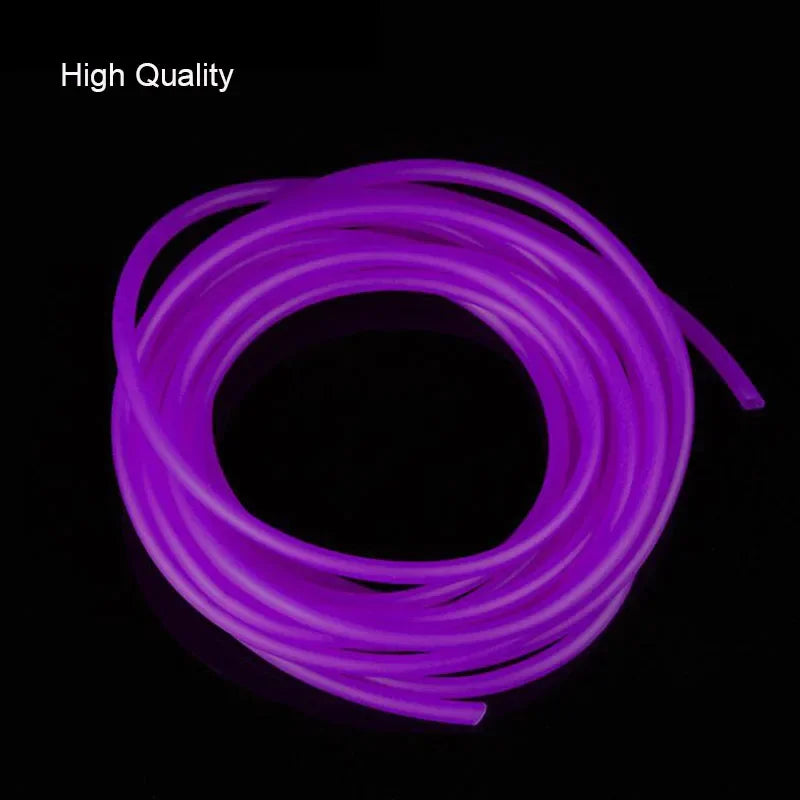 Silicon Aquarium Oxygen Pump Hose - 4x6mm, 1m/3m/5m/10m, Food Grade Tube for Fish Tank & Pond