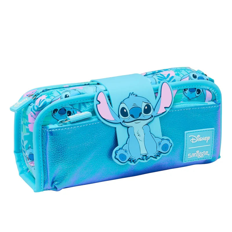 7PCS Genuine Australia Stitch Kawaii Set — Children’s School Backpack, Lunch Bag & Water Cup, Double Shoulder Bag for Girls, Gift Set